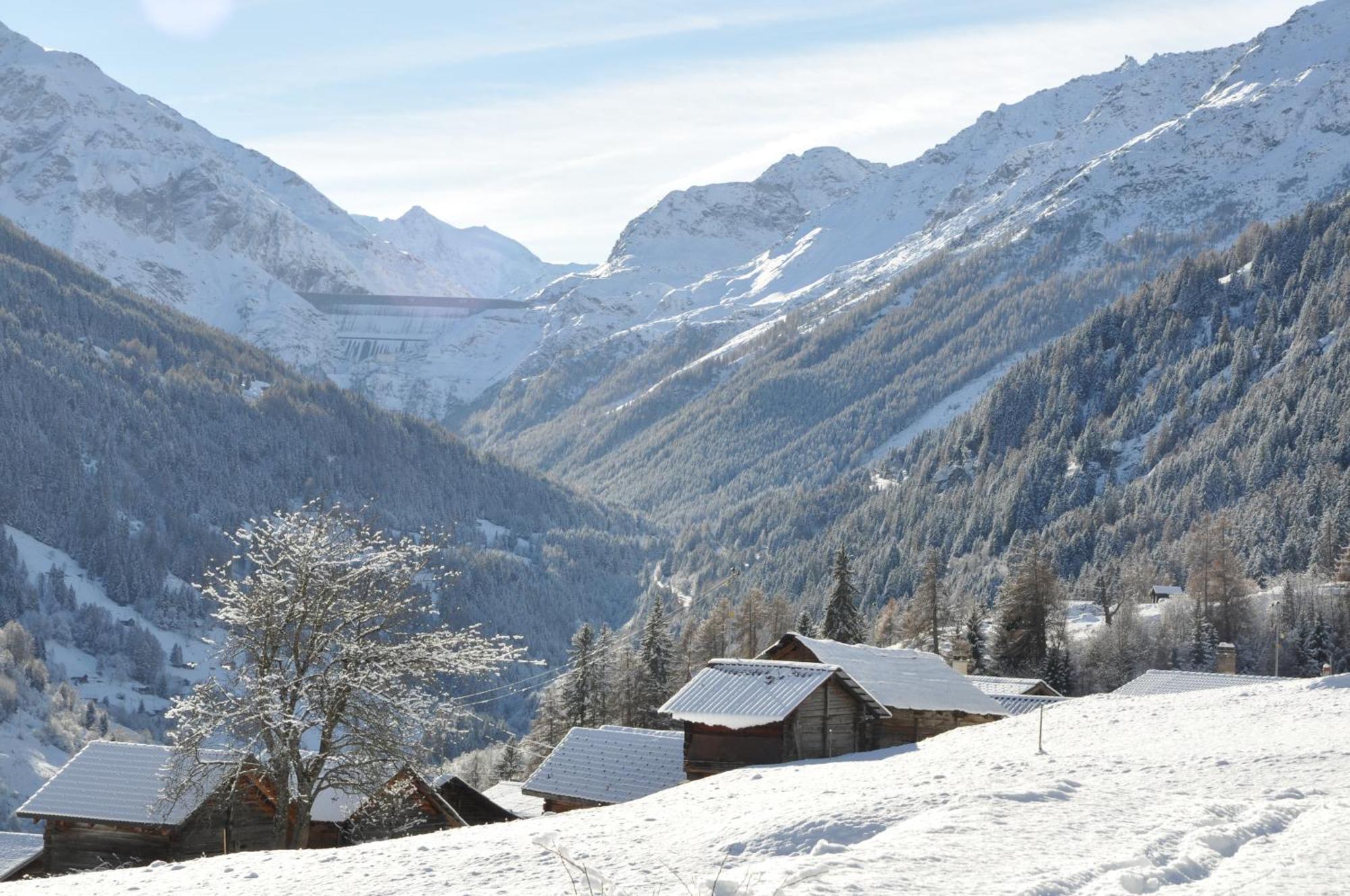 La Cle Des Champs Bed & Breakfast Hérémence Bagian luar foto